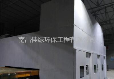 湖南益阳梅城玻璃钢化炉噪声治理工程 湖南益阳梅城玻璃钢化炉噪声治理工程